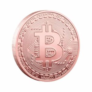 Rose Gold Bitcoin