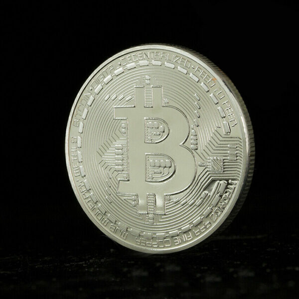 Silver Bitcoin Gift